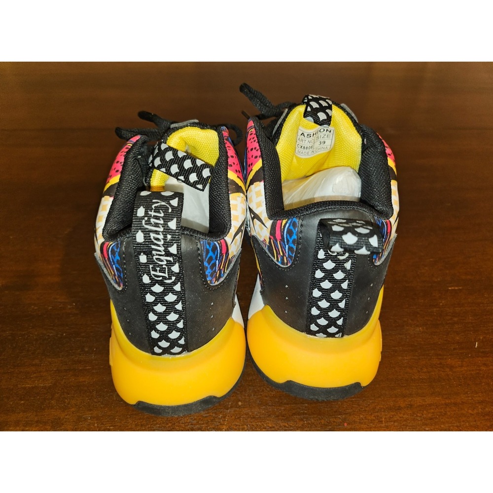 ASHION Basketball Shoes Boys High-Top Sneaker Non-Slip Sport Shoe Girl 6.5 Guy 8 - Picture 3 of 8